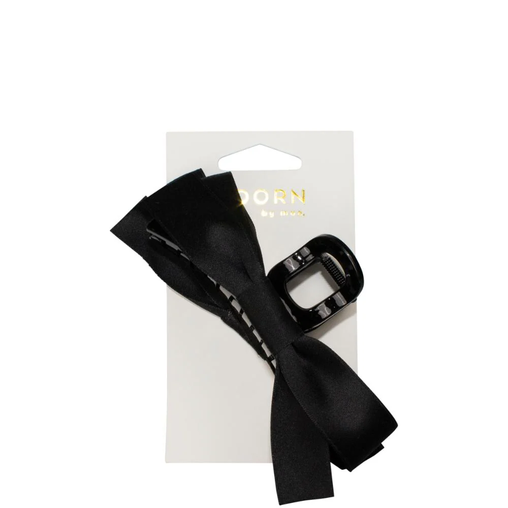 Adorn by Mae Claw Grip Extra Large Bow Black - Image 2