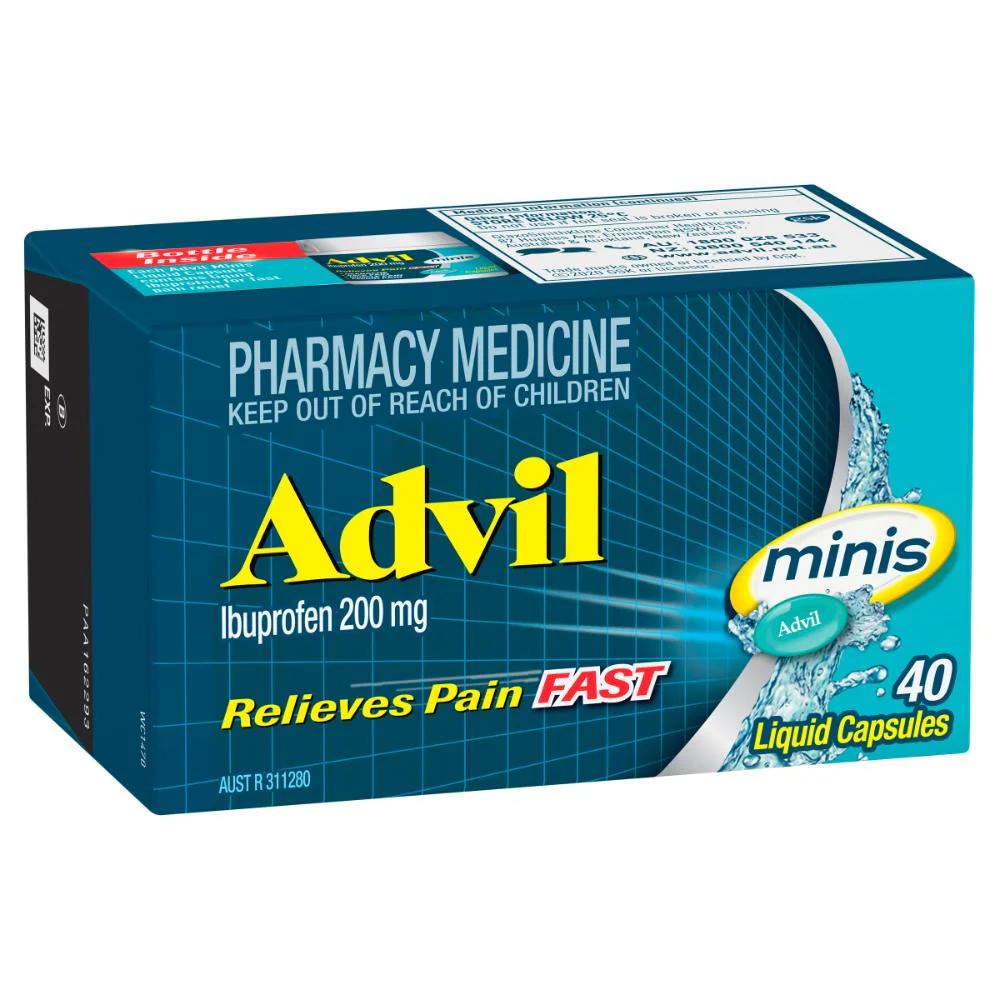 Advil Minis Liquid Capsules 40s - Image 4