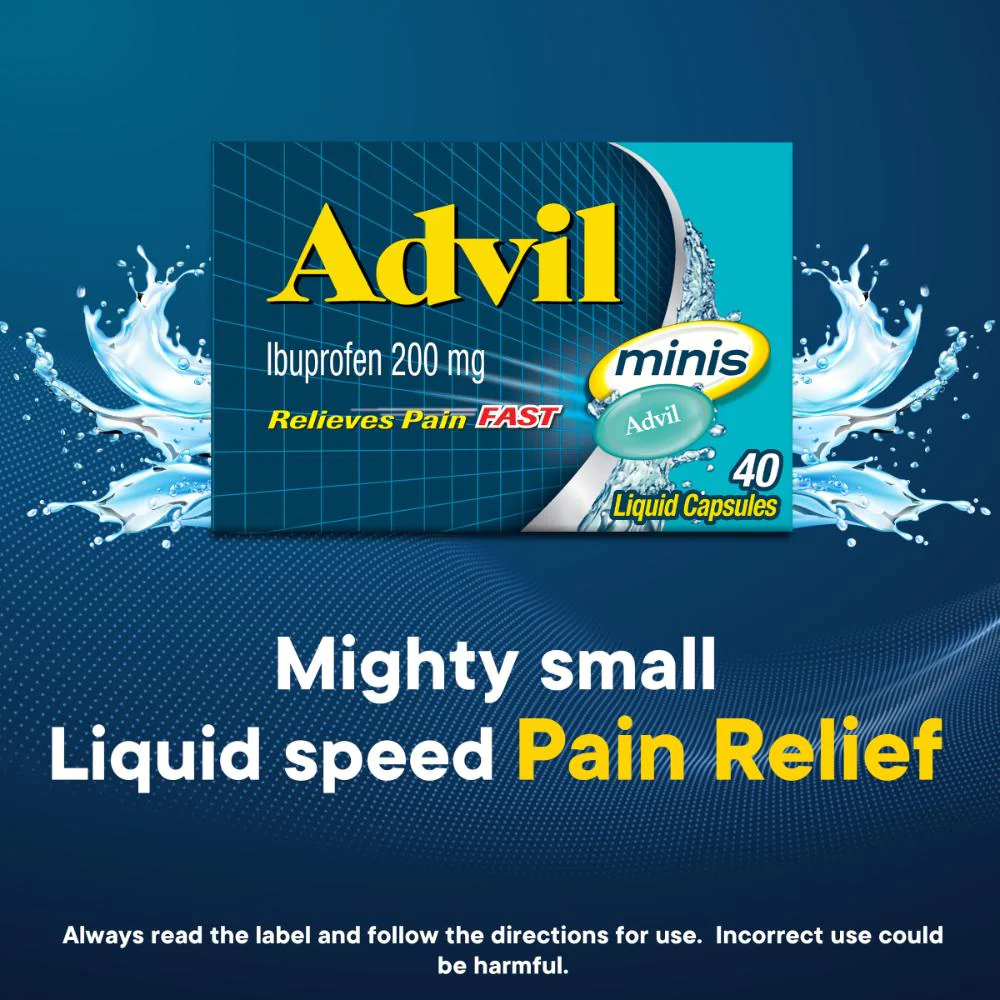 Advil Minis Liquid Capsules 40s - Image 9