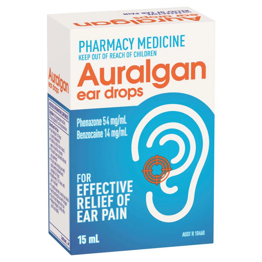 Auralgan Ear Pain Relief Drops 15ml