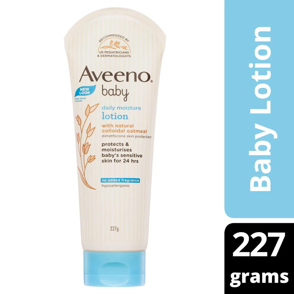 Aveeno Baby Daily Moisturising Lotion 227g - Image 3