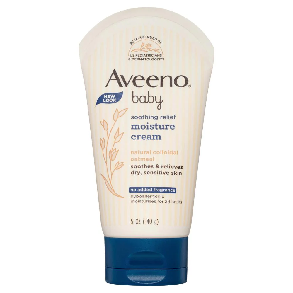 Aveeno Baby Soothing Relief Moisture Cream 140g - Image 5