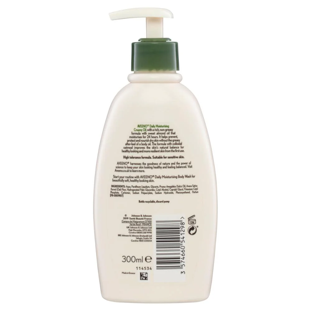 Aveeno Daily Moisturising Creamy Oil Lotion 300ml - Image 3