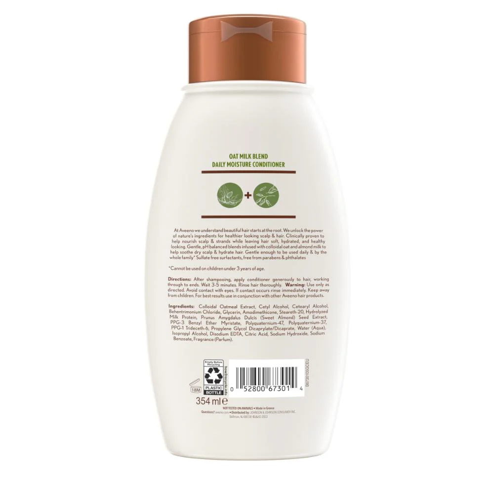 Aveeno Oat Milk Conditioner 354ml - Image 2