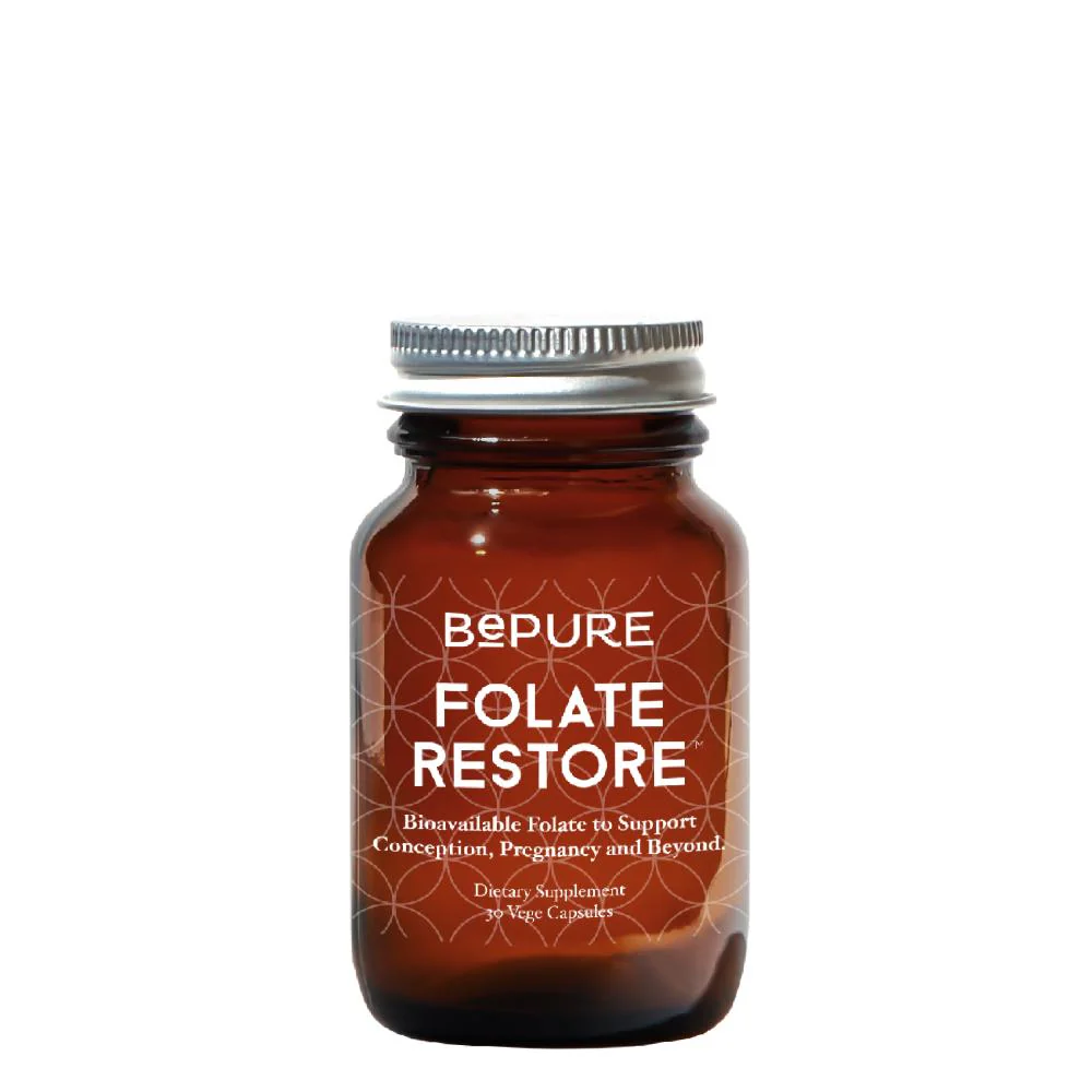 BePure Folate Restore Capsules 30s