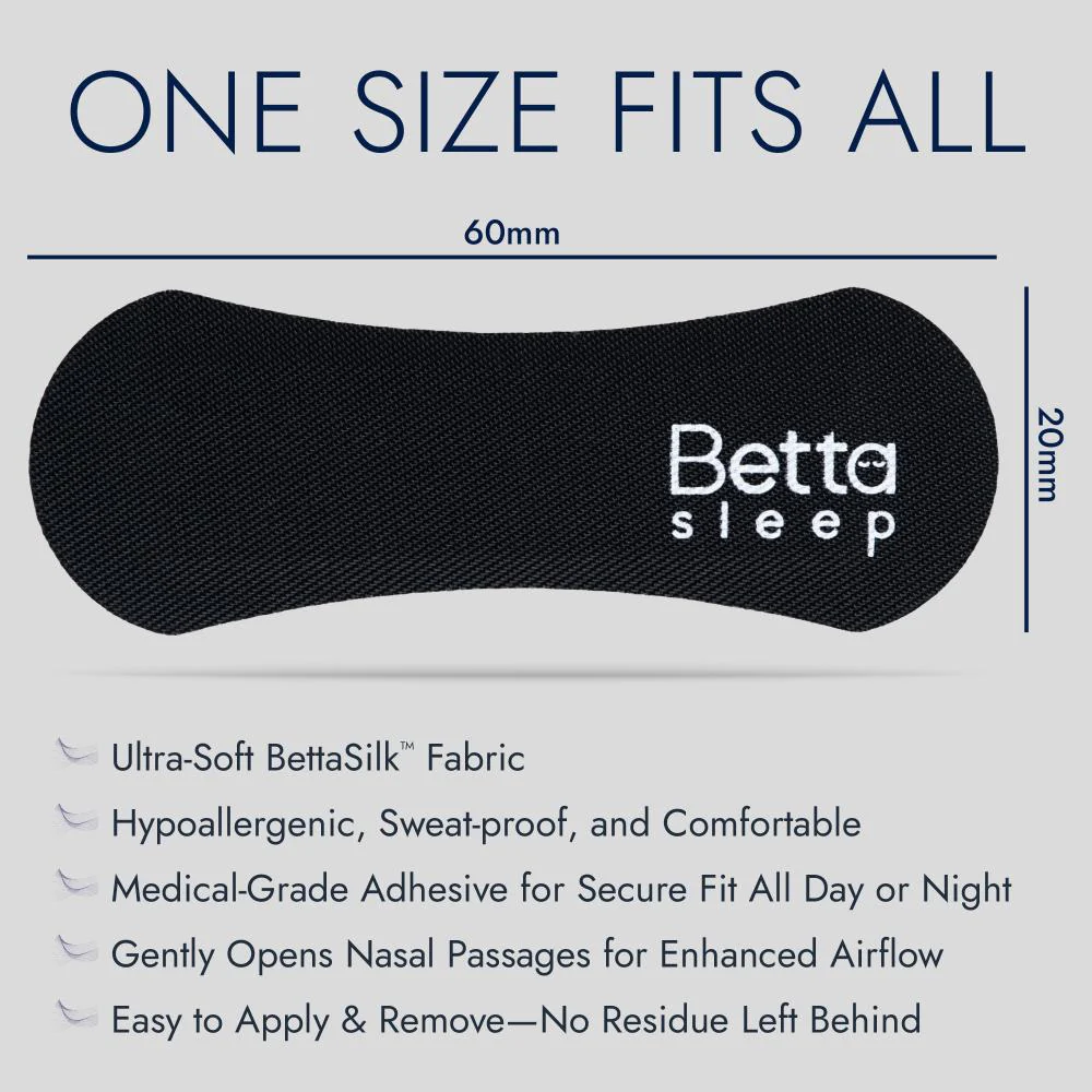 Betta Sleep Silk Nasal Strips 30pk - Image 2