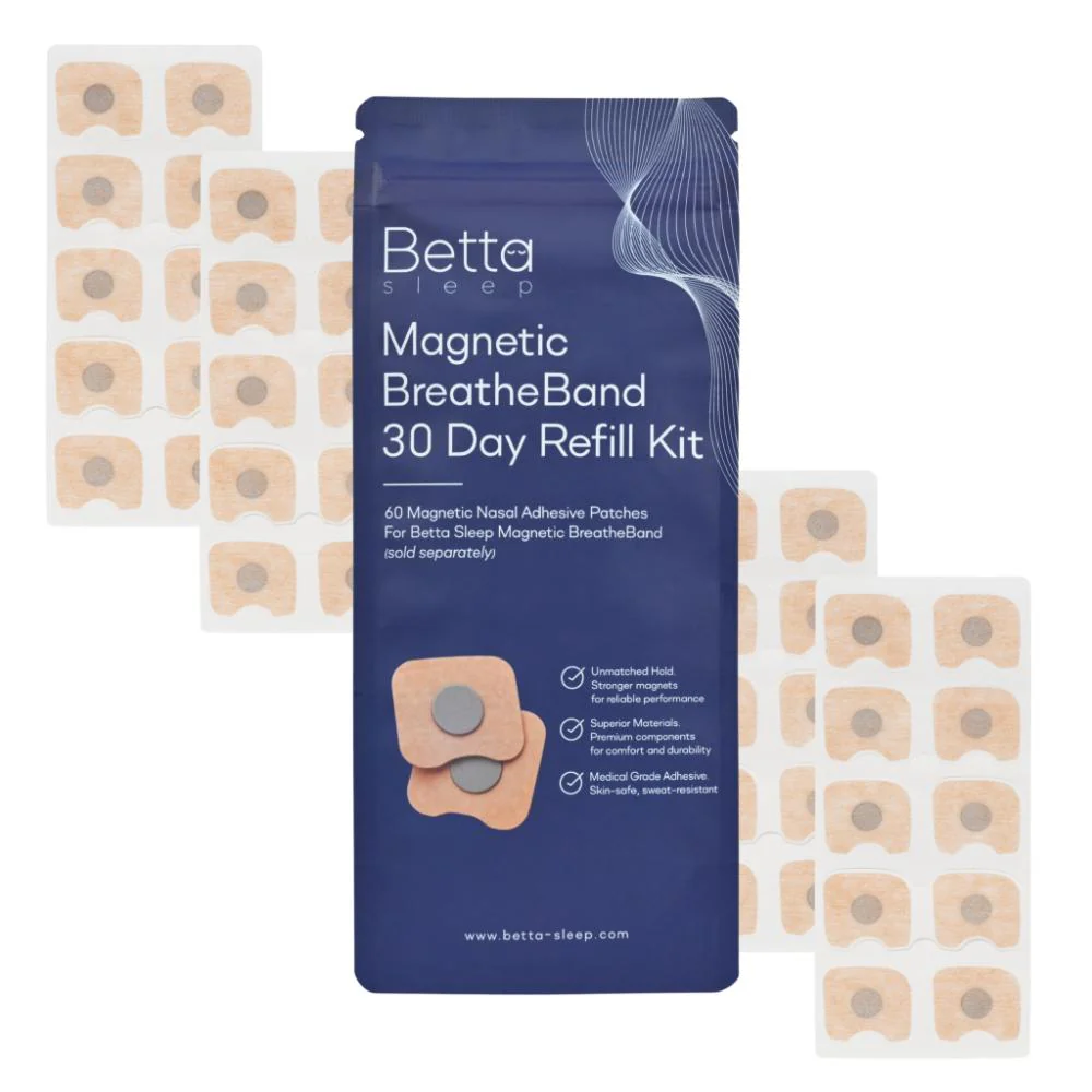 Betta Sleep Magnetic BreatheBand 30Day Refill Pack 30s - Image 2