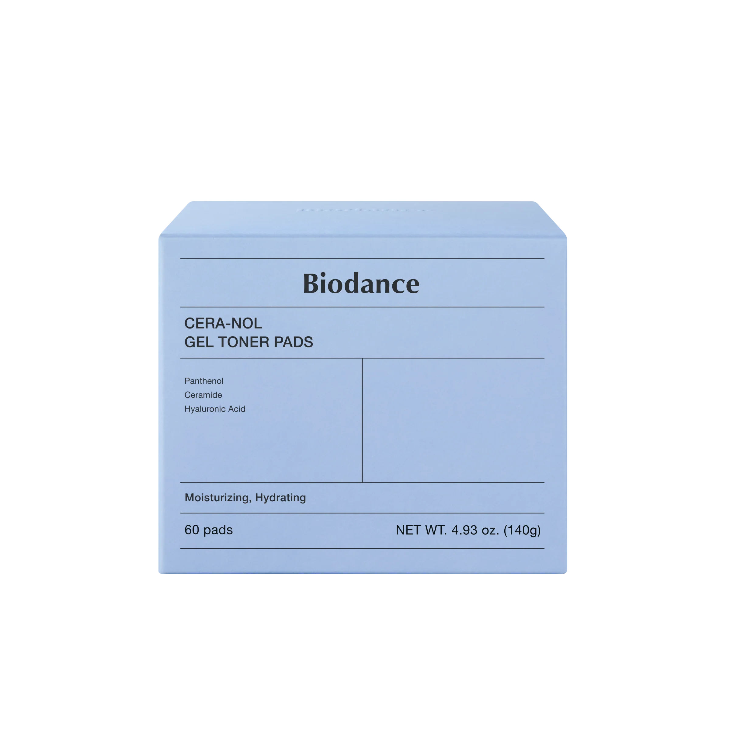 Biodance Cera-nol Gel Toner Pads 60s 140g