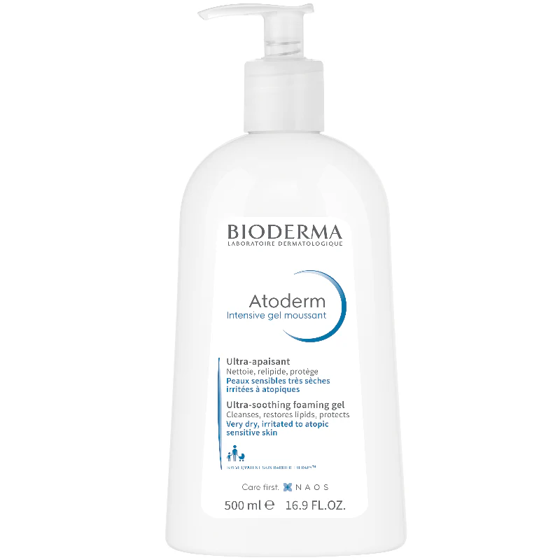Bioderma Atoderm Intensive Gel Moussant Foaming Cleanser 500ml - Image 2