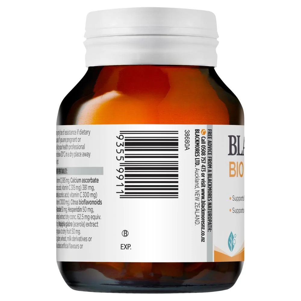 Blackmores Bio C 1000mg Tablets 62s - Image 4
