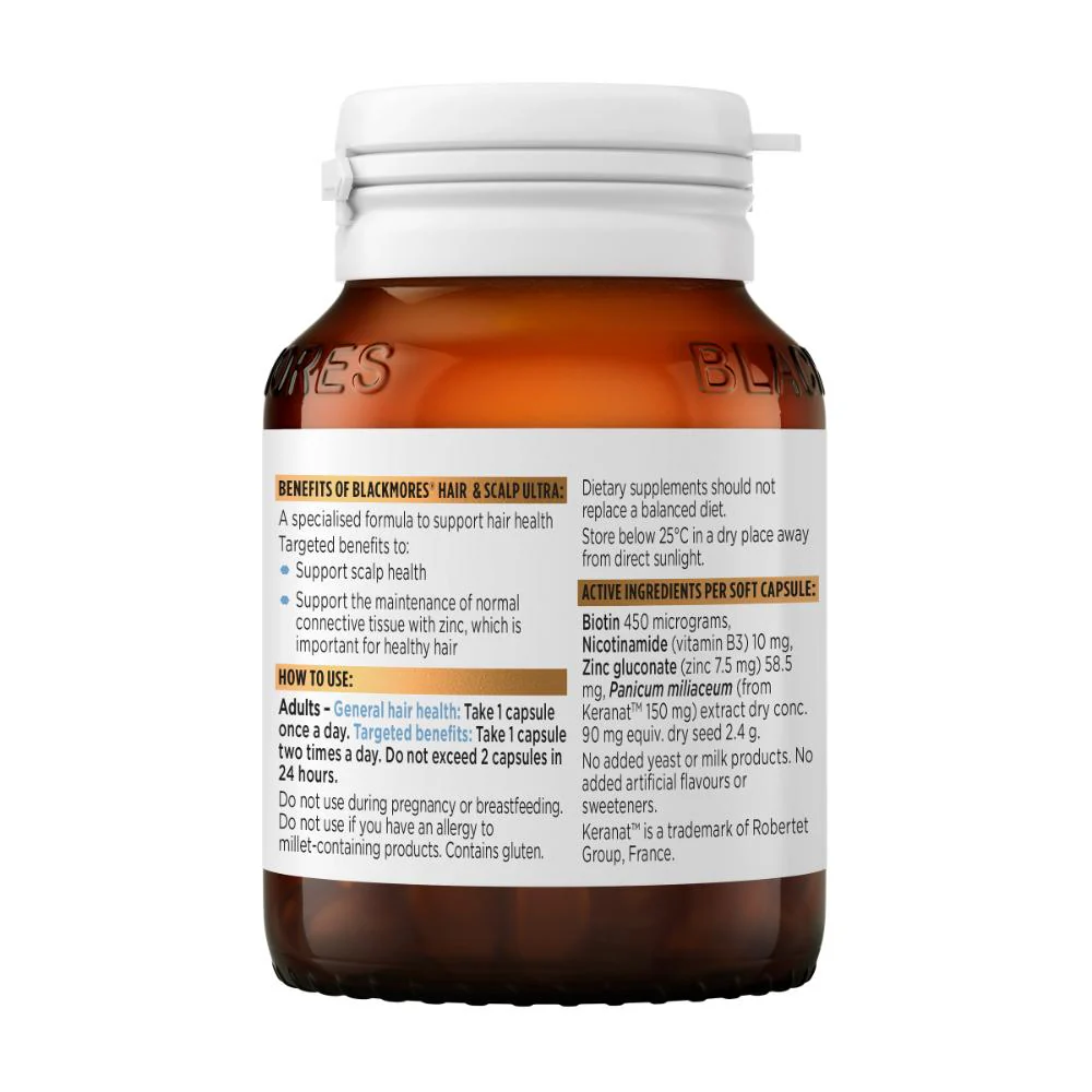 Blackmores Hair & Scalp Ultra 30s - Image 3