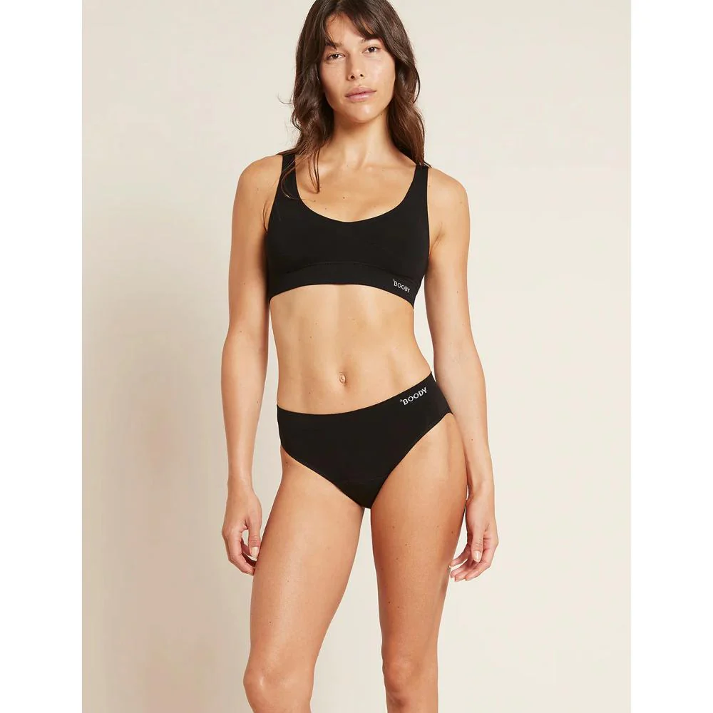 Boody Period & Leak Proof Classic Bikini L LightModerate Black - Image 2