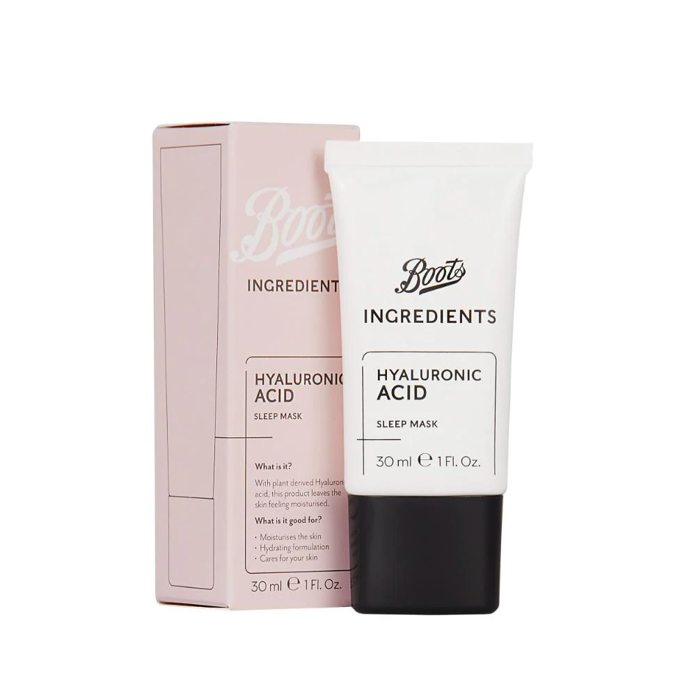 Boots Ingredients Hyaluronic Acid Sleep Mask 30ml - Image 2