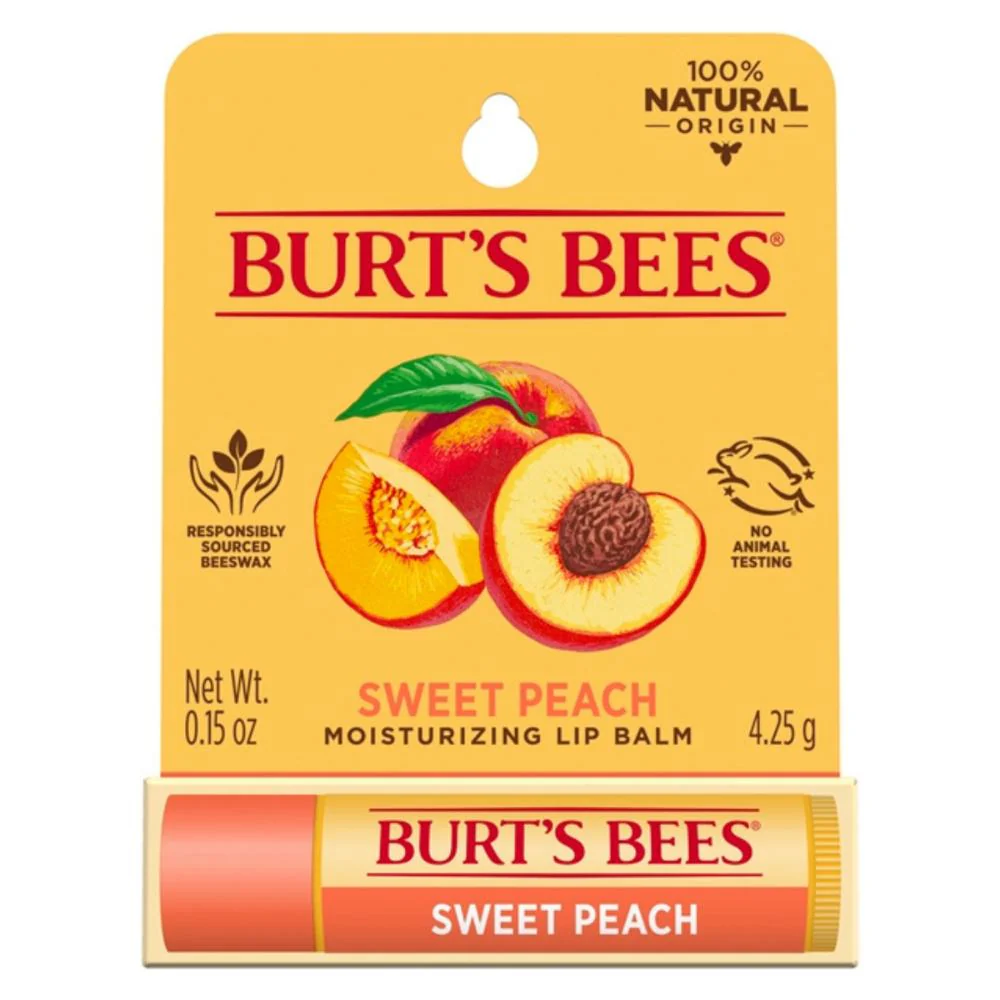 Burt's Bees Lip Balm Sweet Peach 4.25g