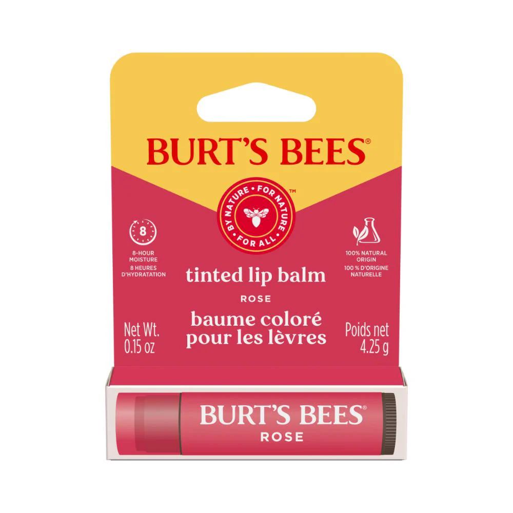 Burt's Bees Tinted Lip Balm Rose 4.25g