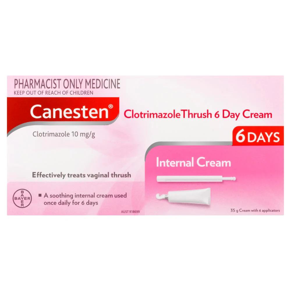 Canesten 6D Vaginal Cream 1% 35g (Pharmacist Only Medicine) - Image 2