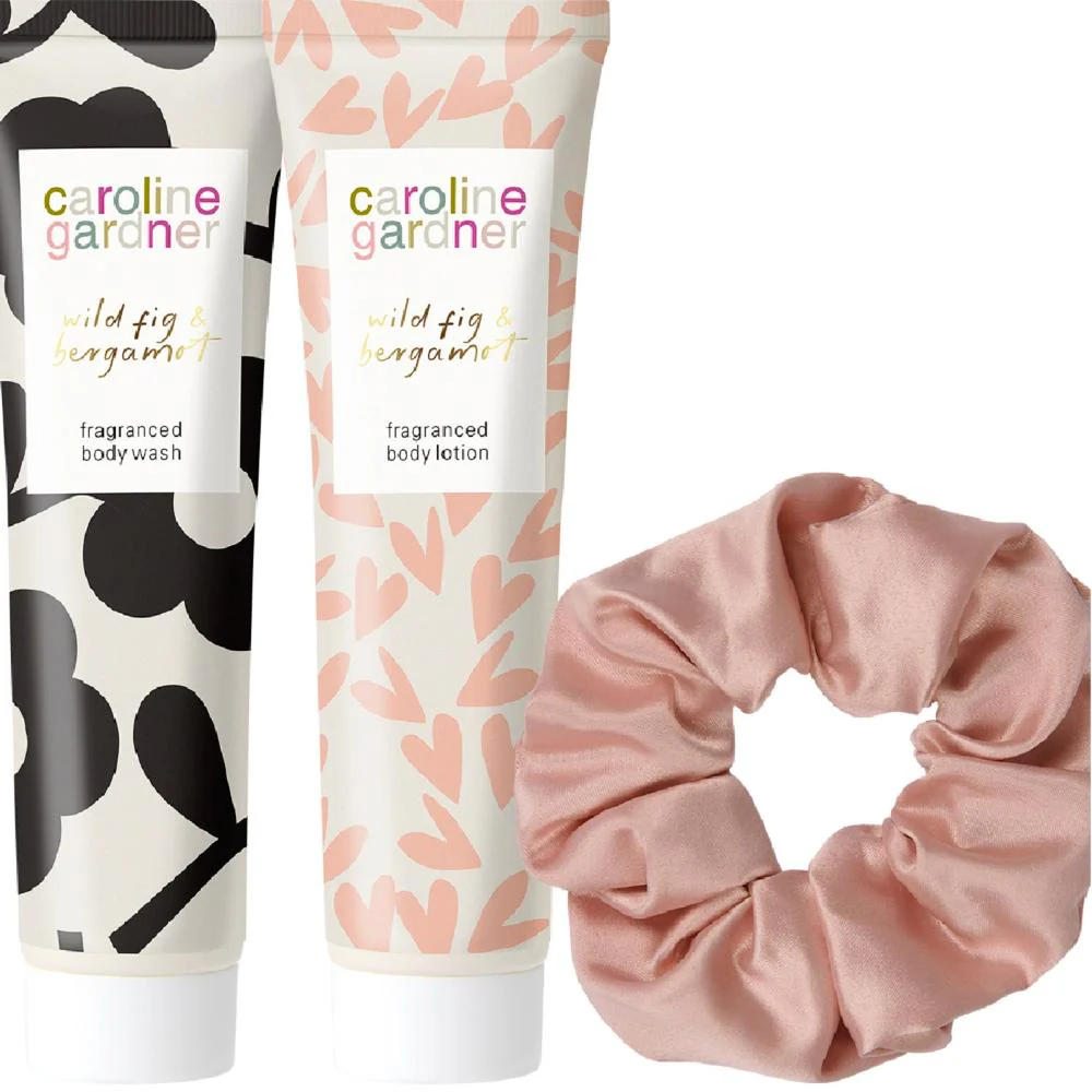 Caroline Gardner Wild Fig & Bergamot Beauty Bag & Essentials 4pcs - Image 4