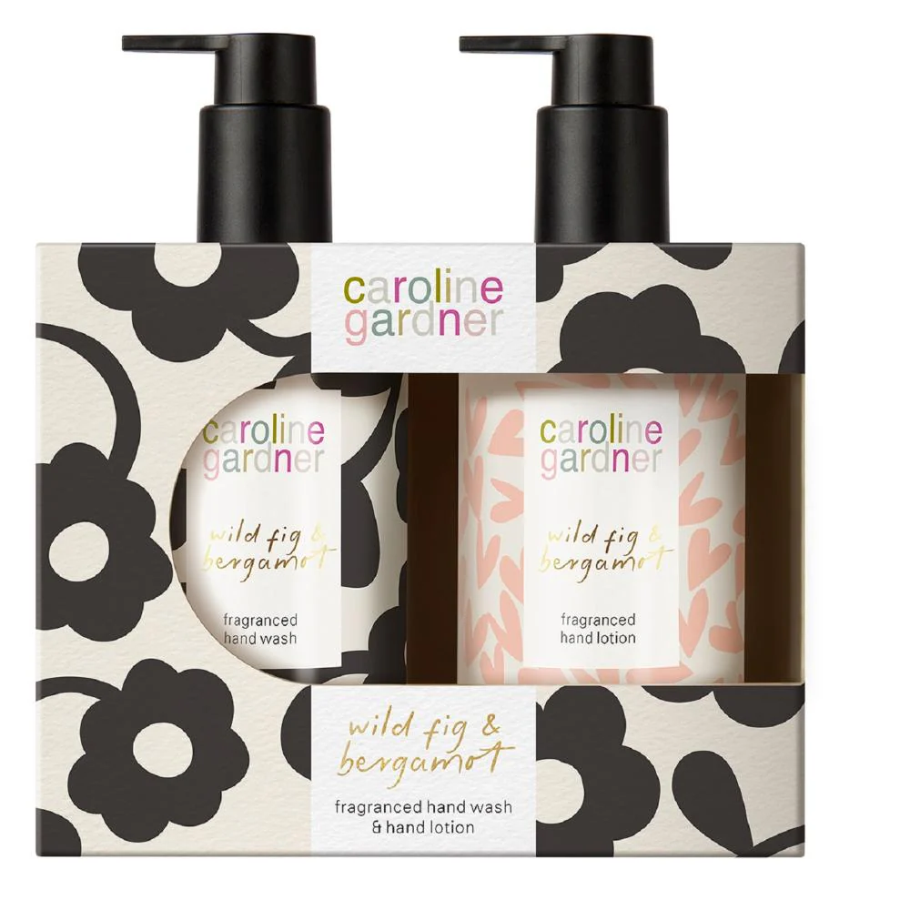 Caroline Gardner Wild Fig & Bergamot Hand Wash & Lotion Duo 300ml 2pcs