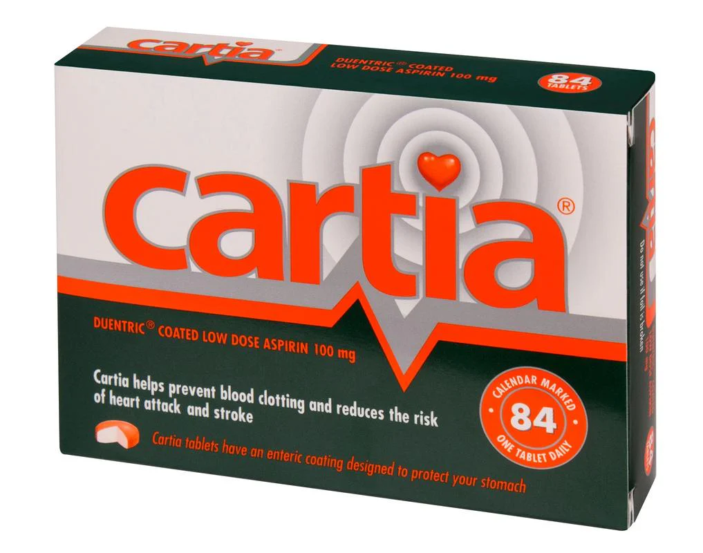 Cartia Tablets 84s - Image 2