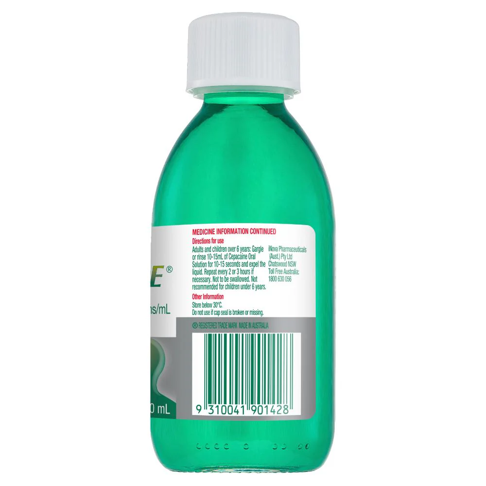 Cepacaine Solution 200ml - Image 5
