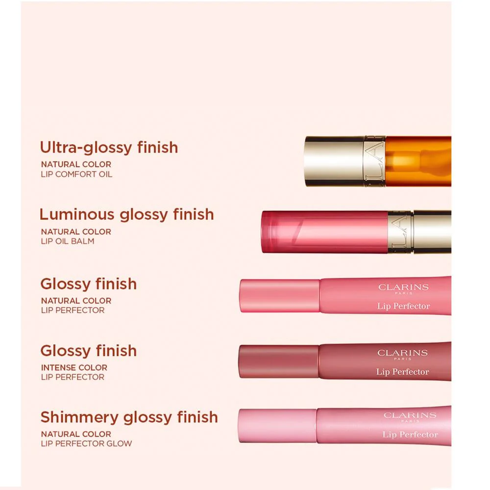 Clarins Lip Comfort Oil 28 Rosy Grace 7ml - Image 8