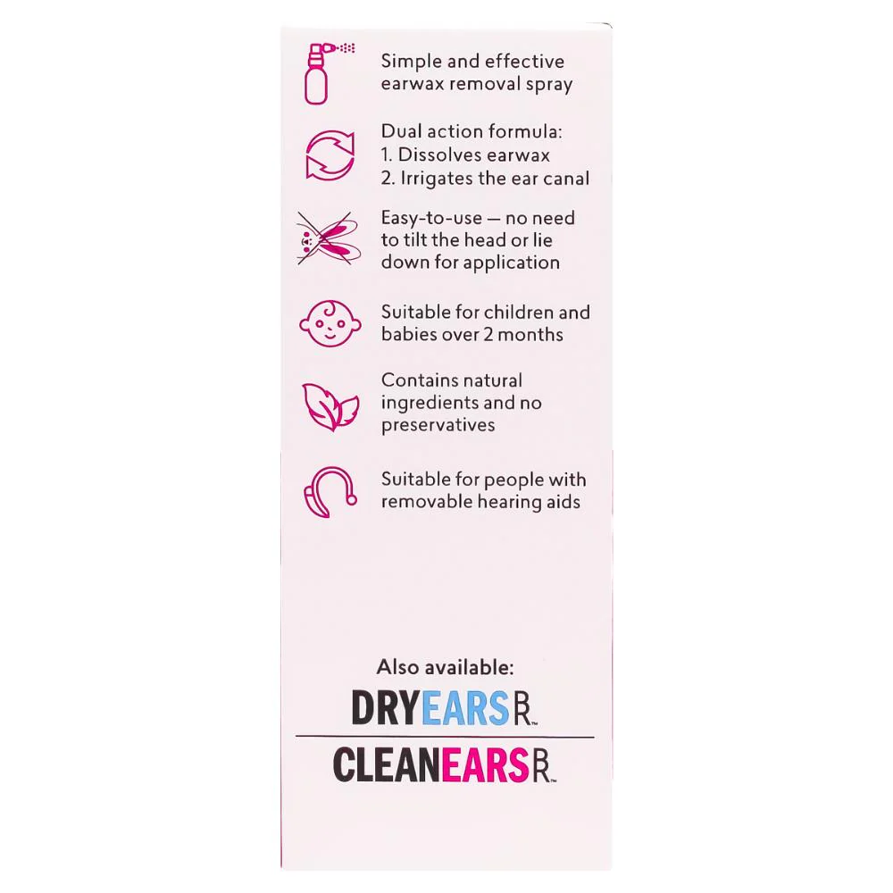 BioRevive Clean Ears Wax Removal Spray Kids 30ml - Image 6