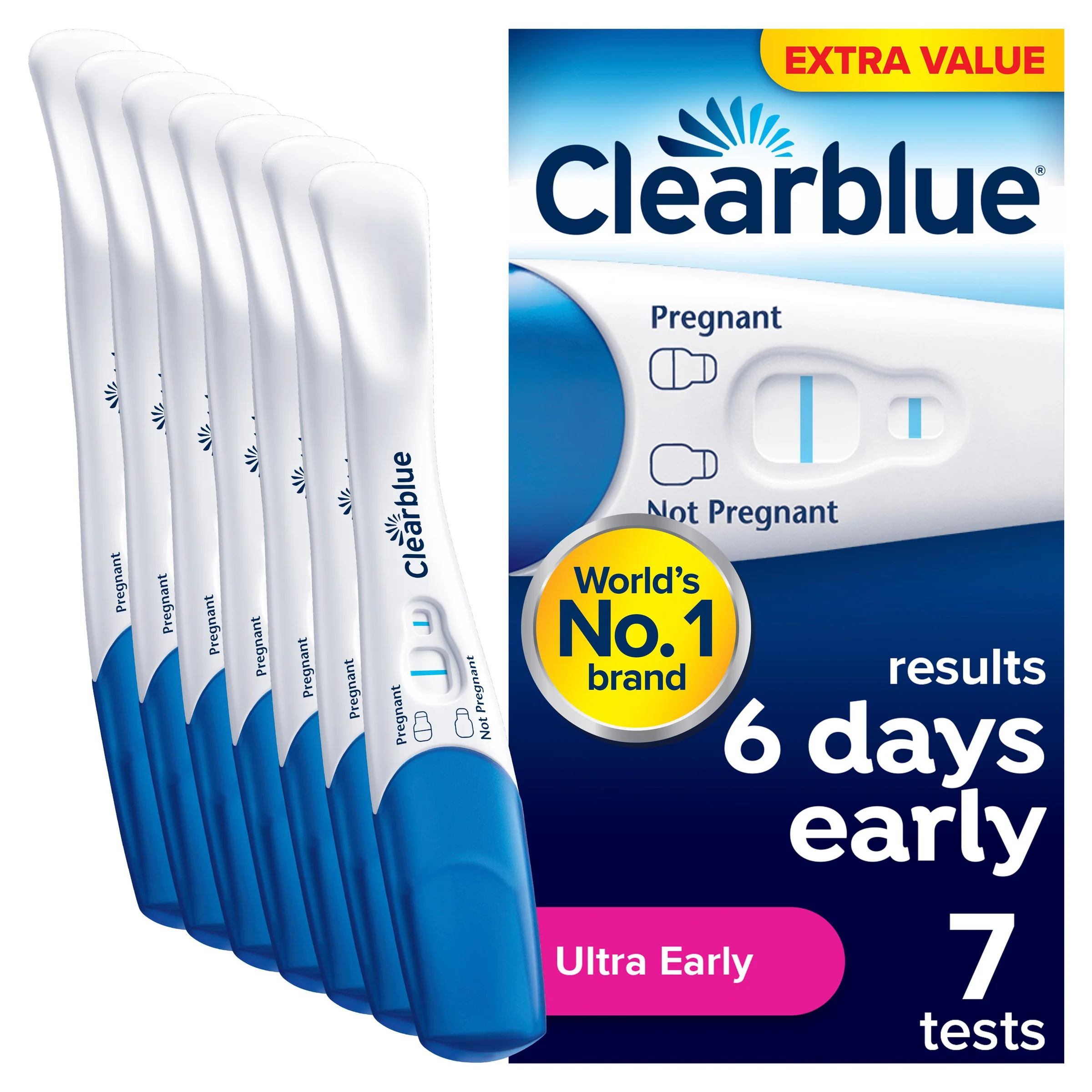 Clearblue Visual Ultra Early 7pk - Image 3