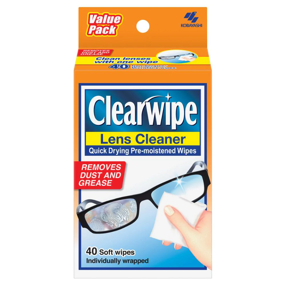 Clearwipe Lens Cleaner Value Pack 40pk