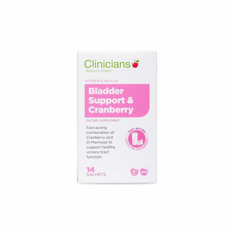 Clinicians Bladder Support with Cranberry Sachets 14s - Image 2