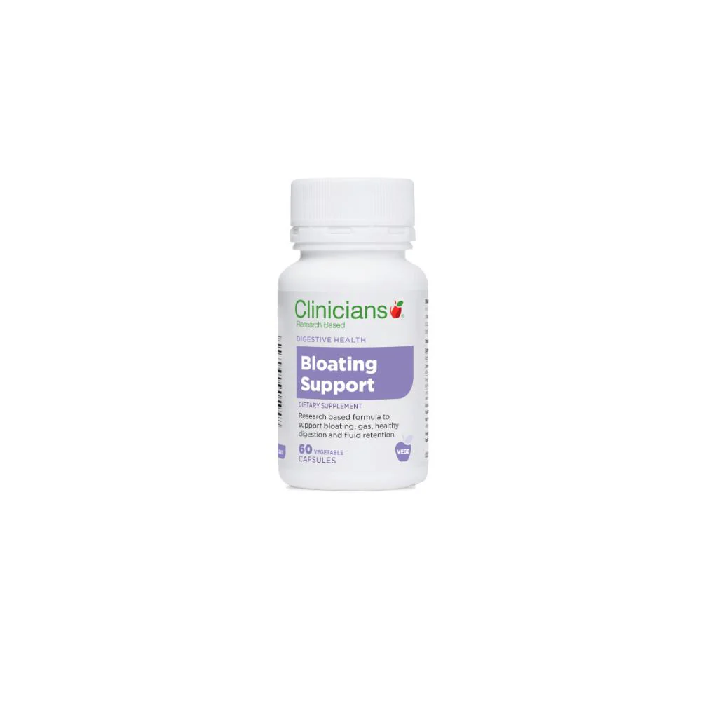 Clinicians Bloating Support Vege Capsules 60s