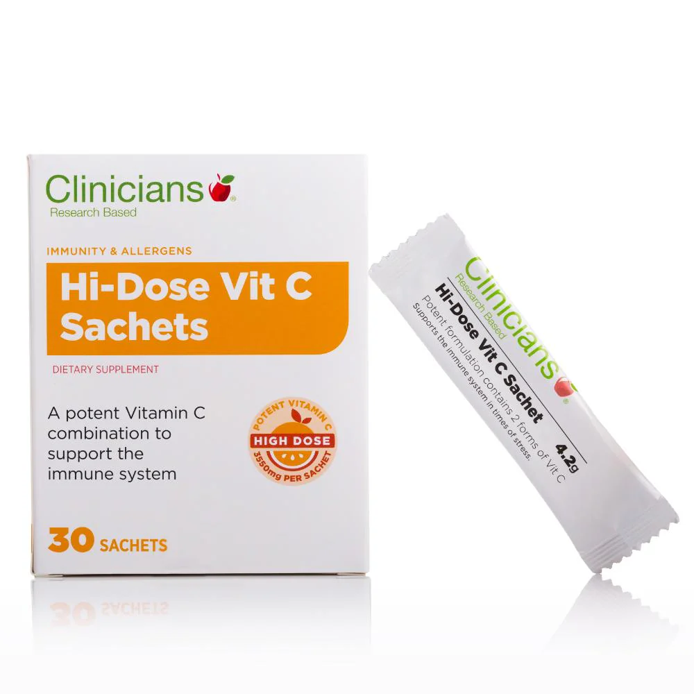 Clinicians Hi-Dose Vit C Powder Sachets 30pk - Image 2