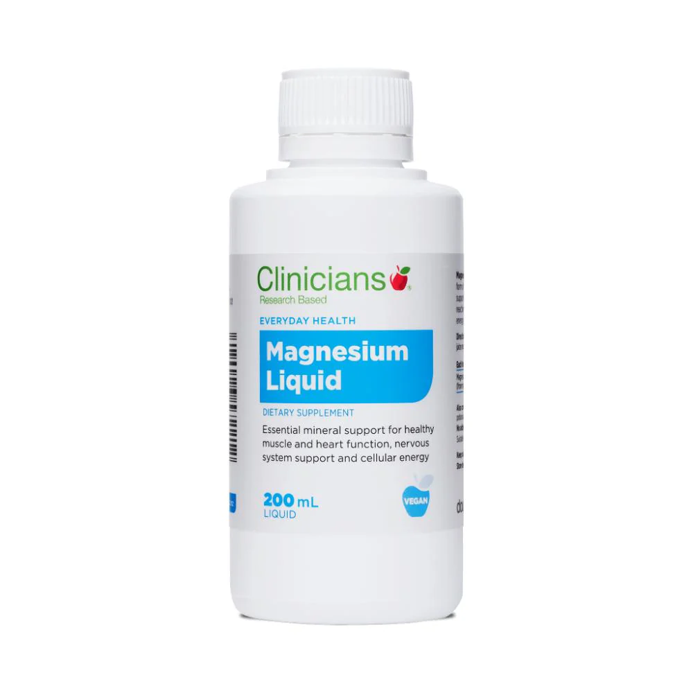 Clinicians Magnesium Liquid 200ml - Image 3