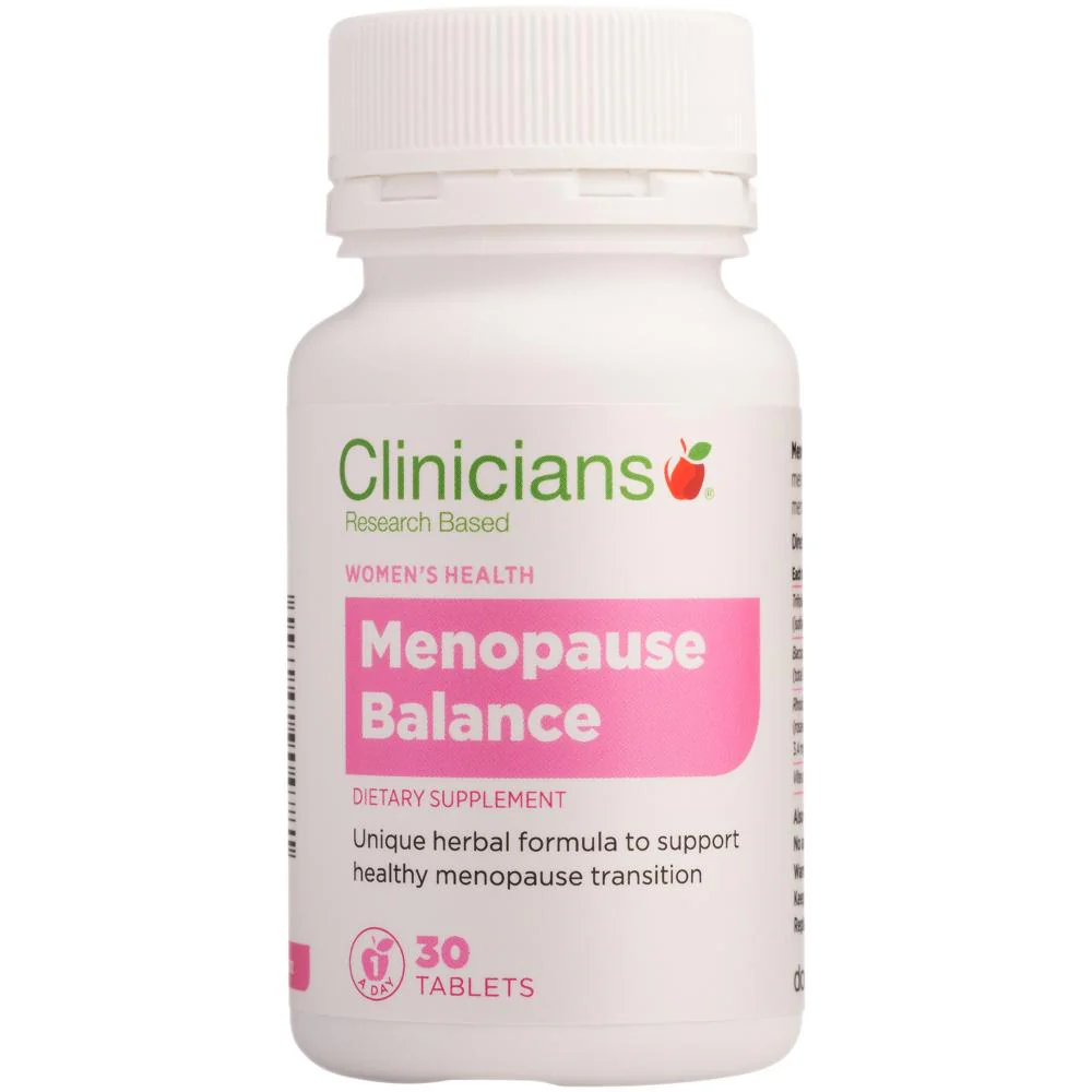 Clinicians Menopause Balance Capsules 30s