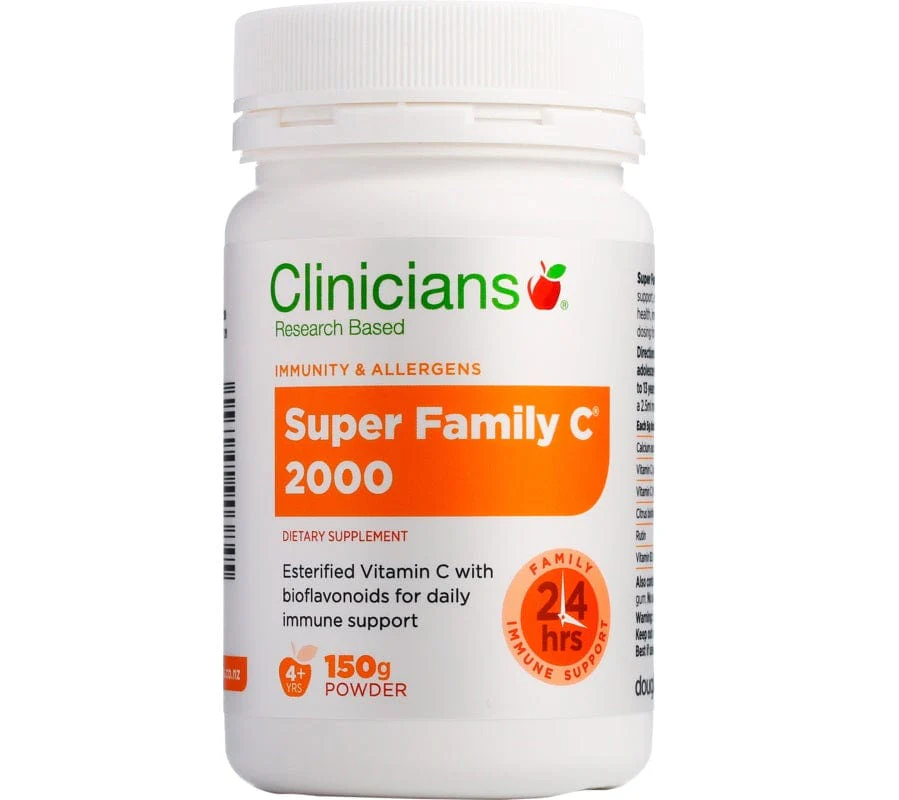 Clinicians Super Family C + Bioflavonoids Powder 150g