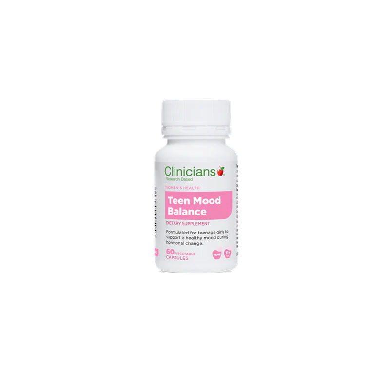 Clinicians Teen Mood Balance Vege Capsules 60s