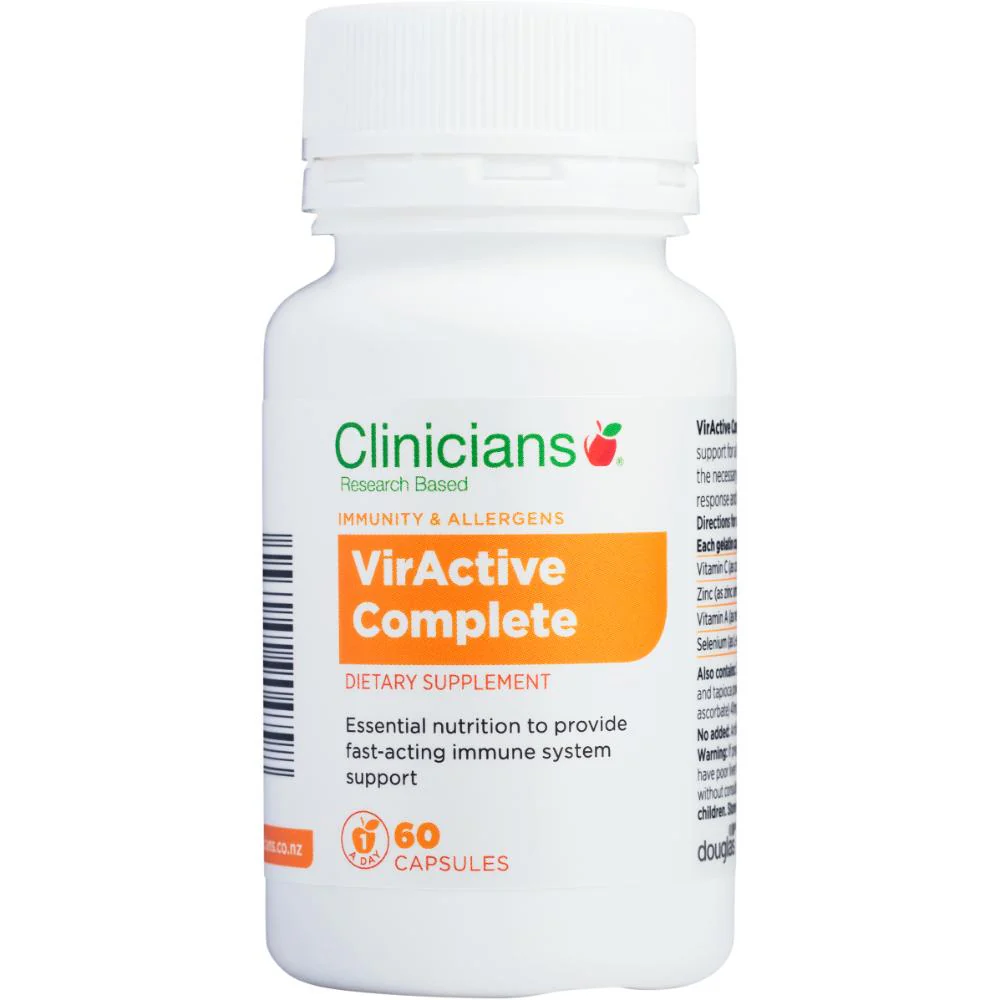 Clinicians Immune Essentials Capsules 60s