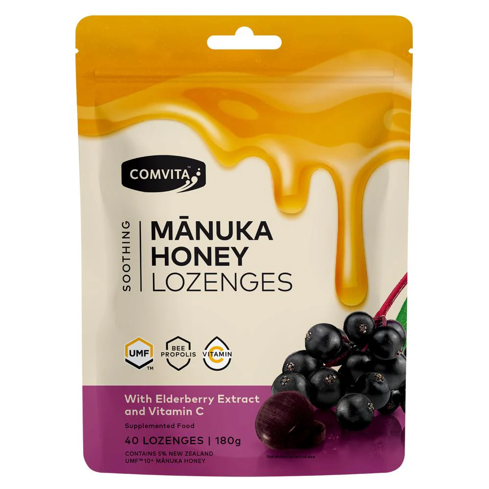 Comvita Elderberry Lozenges 40s - Image 2