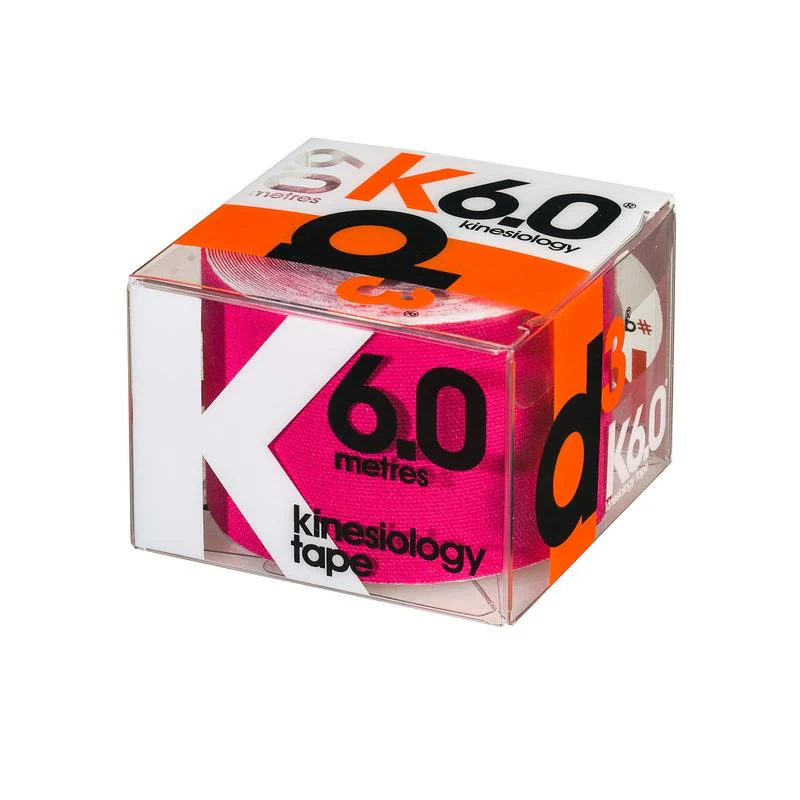D3 K6.0 Tape Pink 50mm x 6m - Image 2