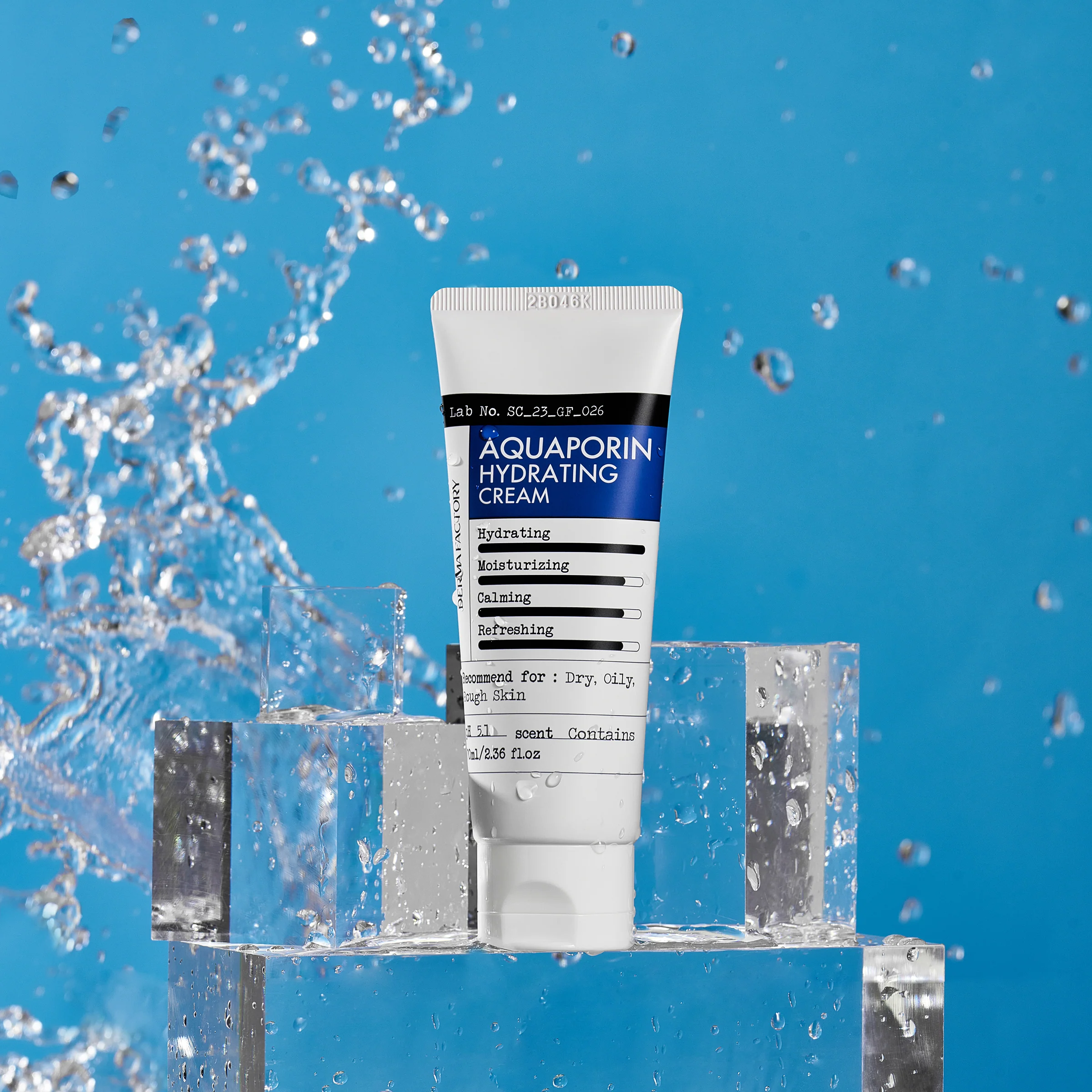 Derma Factory Aquaporin Hydrating Cream 70ml - Image 5