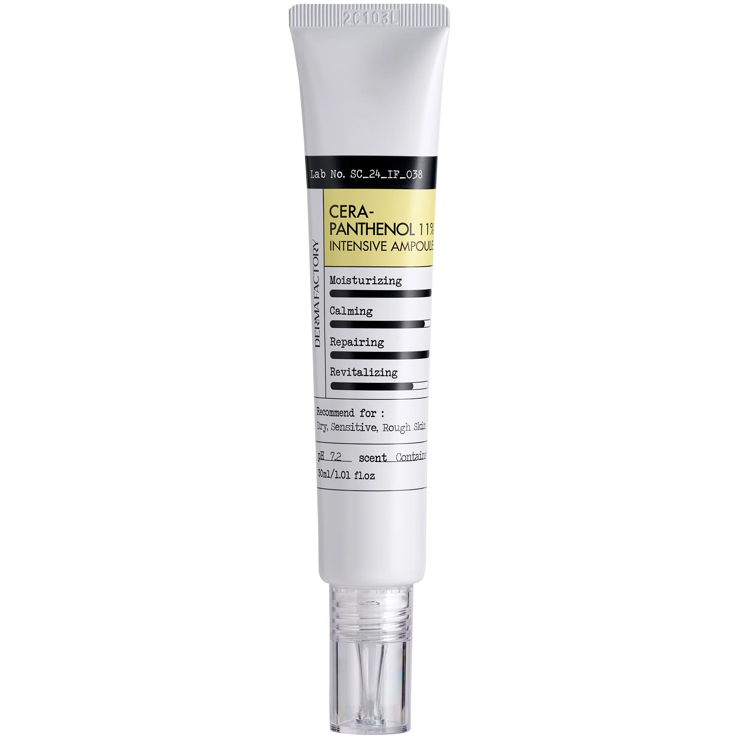 Derma Factory Cera-Panthenol 11% Intensive Ampoule 30ml