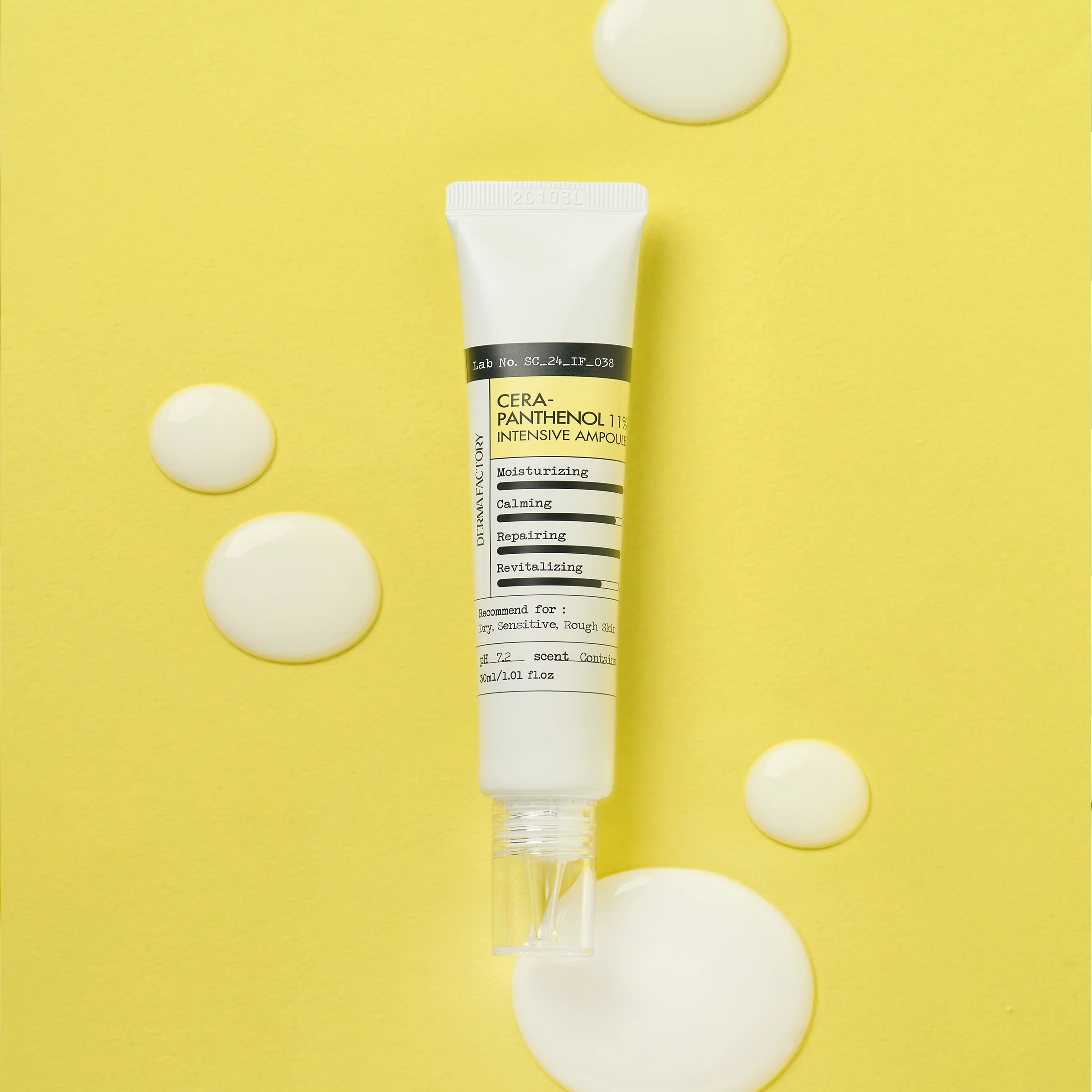 Derma Factory Cera-Panthenol 11% Intensive Ampoule 30ml - Image 2