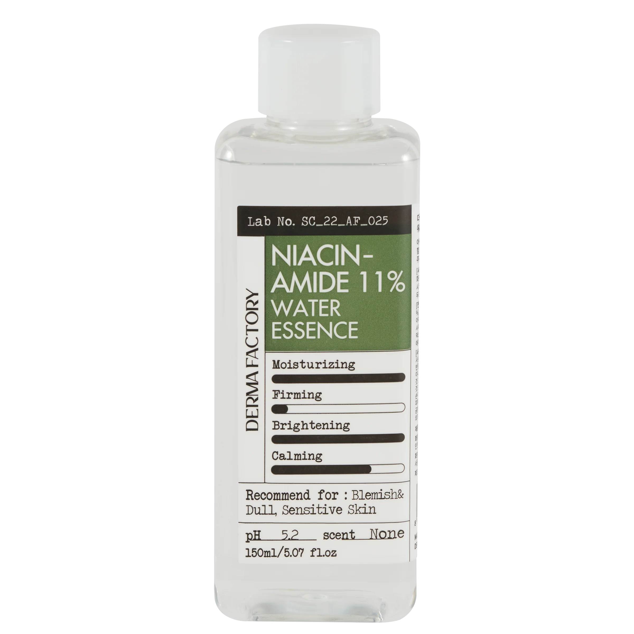 Derma Factory Niacinamide 11% Water Essence 150ml