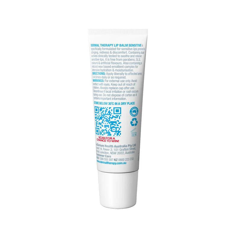 Dermal Therapy Lip Balm Sensitive 10g - Image 3