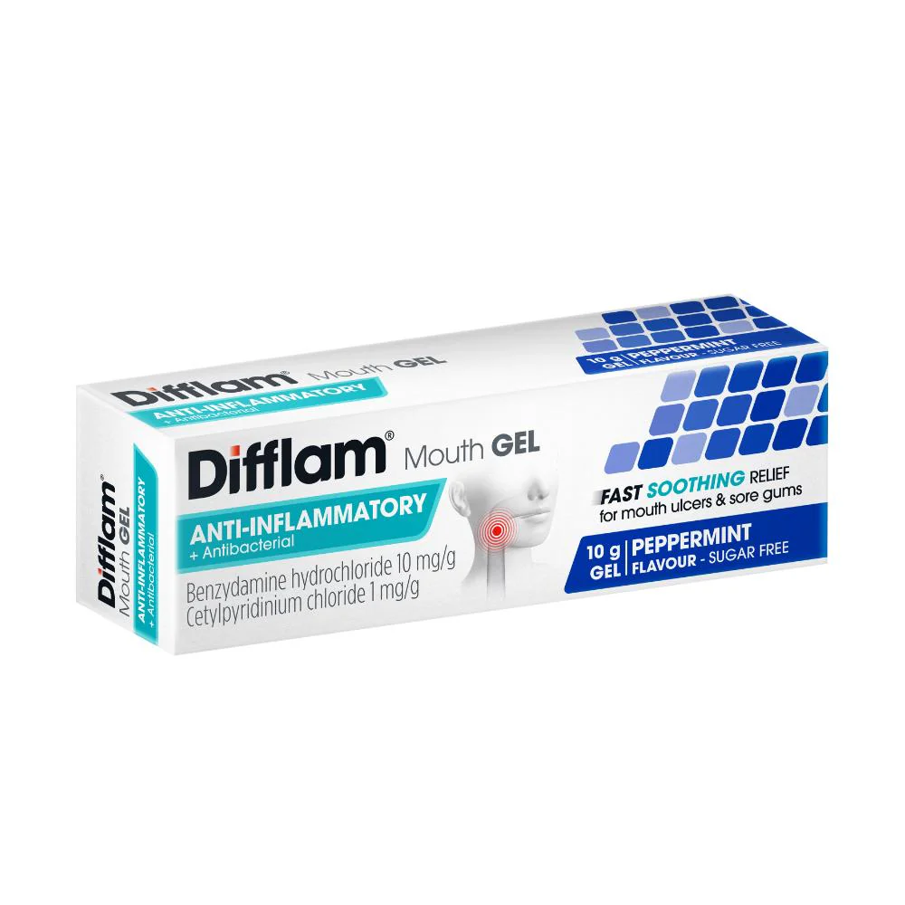 Difflam Mouth Gel 10g - Image 3