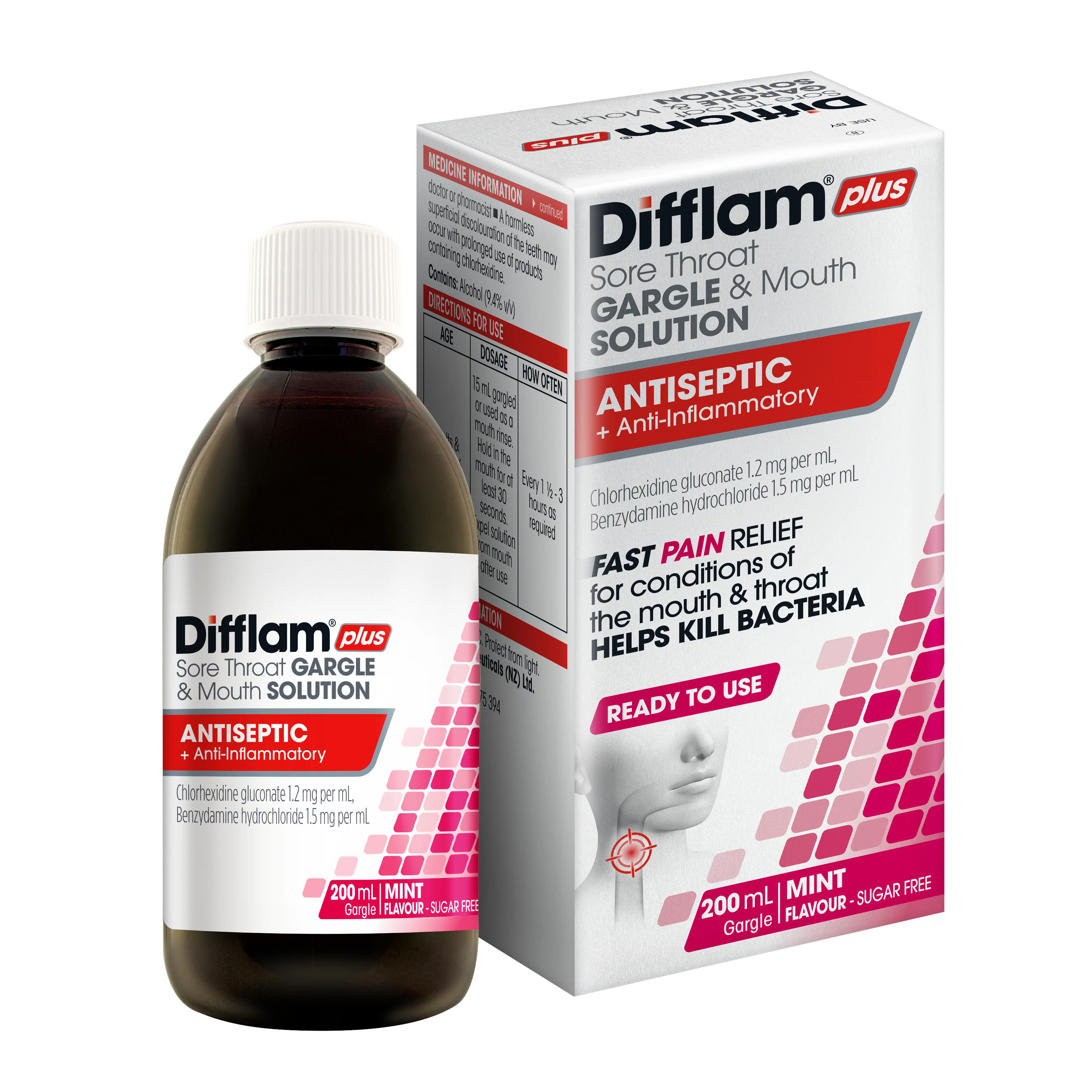 Difflam Plus Solution 200ml - Image 9