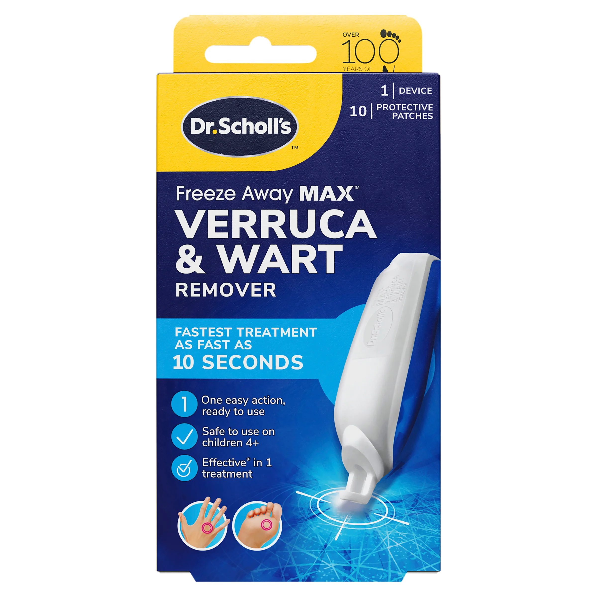 Dr.Scholl's Freeze Away Max Verruca & Wart Remover 1ea