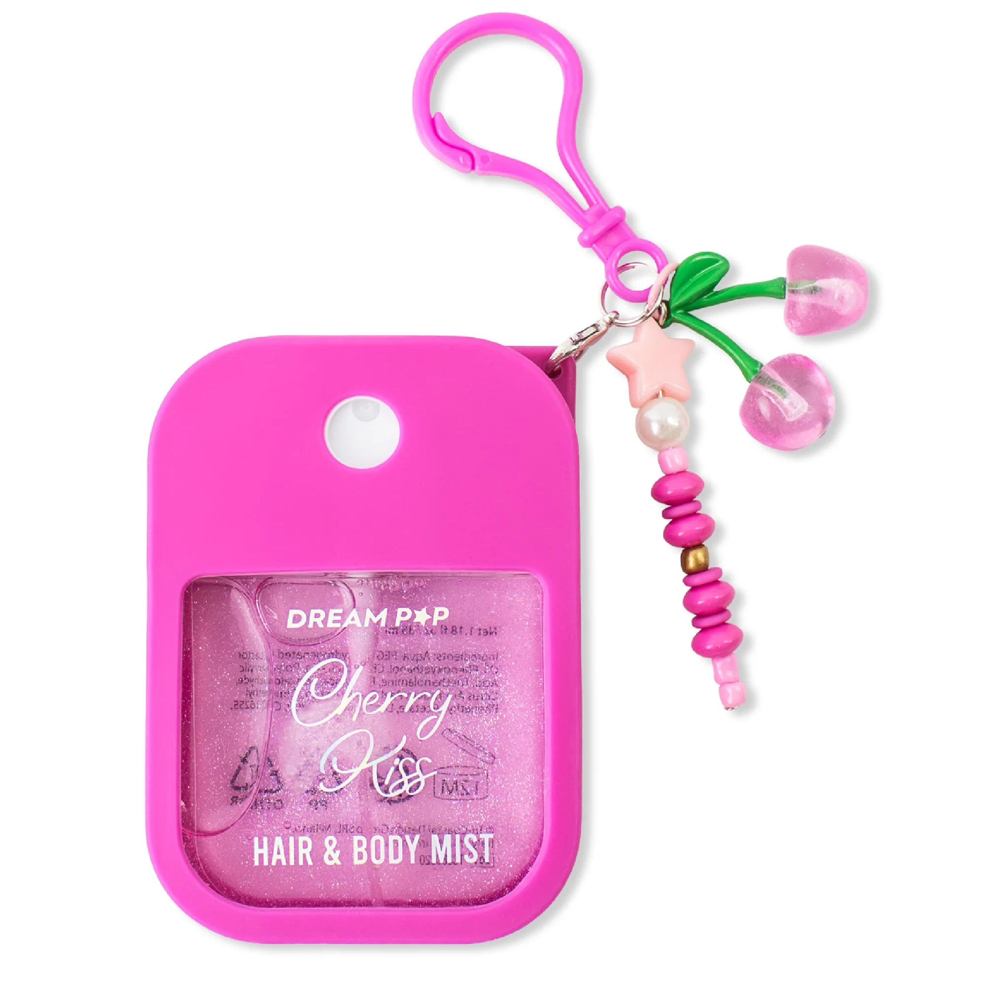 DreamPop Hair & Body Mist with Charm - Cherry Kiss 35ml - Image 2