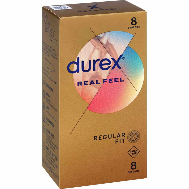 Durex Condoms Real Feel Regular Fit 8pk - Image 2