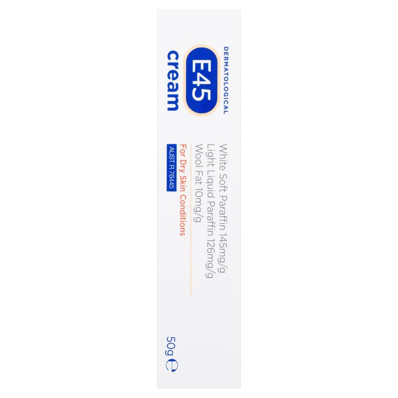 E45 Moisturising Cream for Dry Skin & Eczema 50g - Image 8