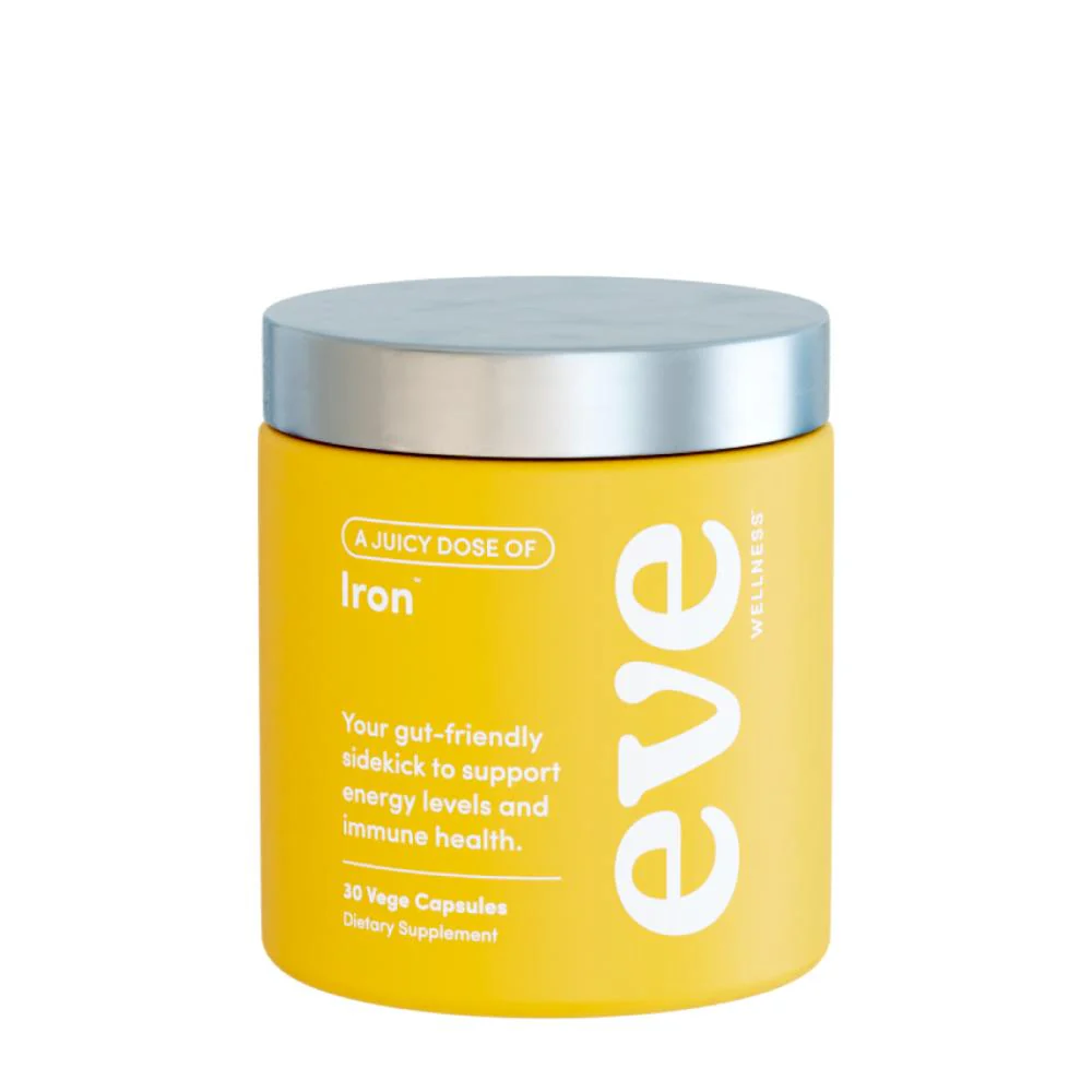 Eve Wellness A Juicy Dose of Iron Capsules 30s - Image 3
